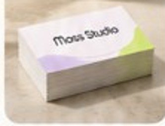 Moss Studio concept example: 500 business cards