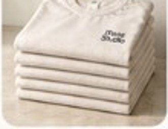 Moss Studio concept example: 5 staff shirts